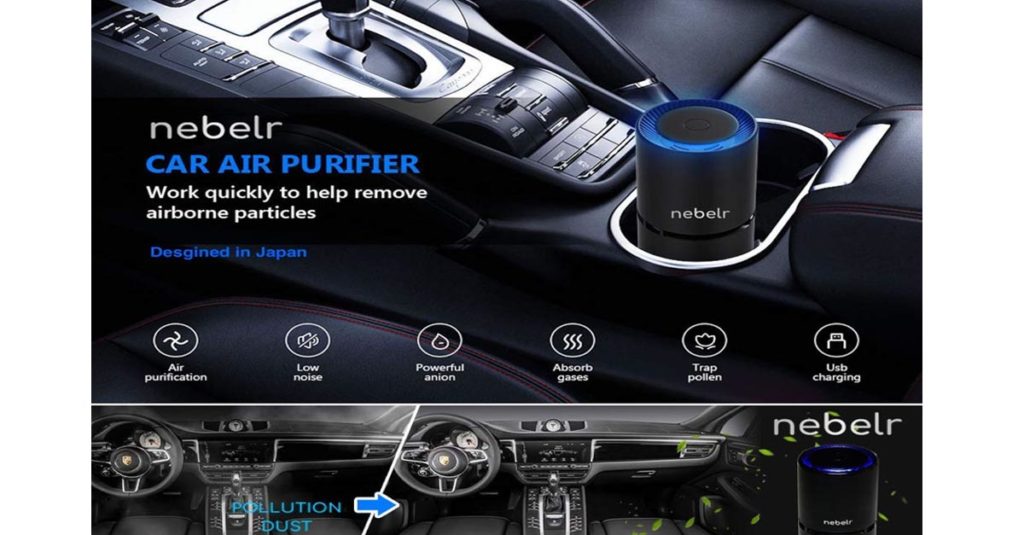 Nebelr Car Air Purifier Ionizer Reviews India | February 2024