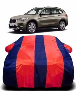 AUCTIMO Prime Quality 190T Imported Fabric Car Cover for BMW X1 with Ultra Surface Body Protection