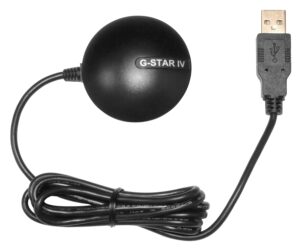 2. USGlobalSat USB GPS Receiver (Black)