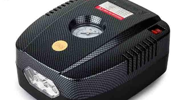 RNG EKO GREEN - Portable Tyre Inflator for Car Bike 12V 160PSI Air Compressor 600 x 496